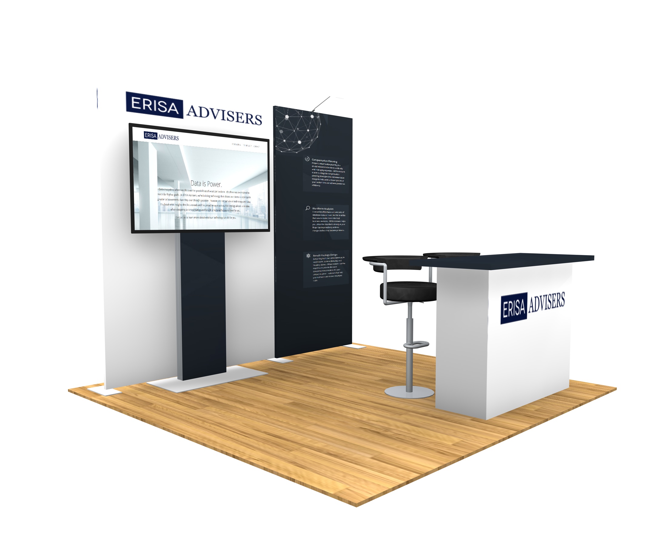 10x10 Turn Key Trade Show Booth Design 1401 Booking Relations 10x10-turn-key-trade-show-booth-design-1401-booking-relations
