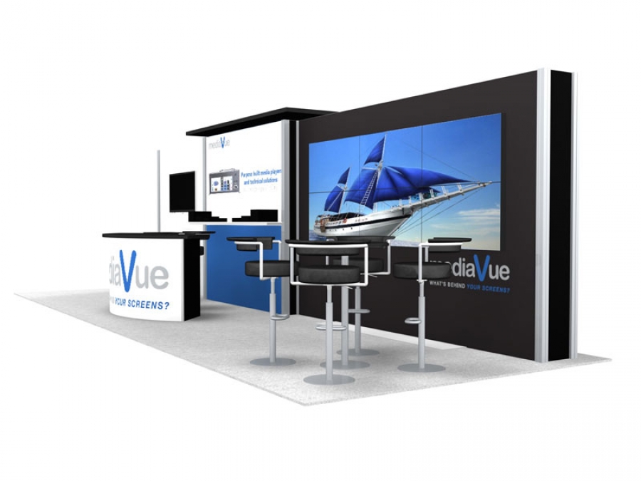 10x30 Turn-Key Trade Show Booth Design #1278