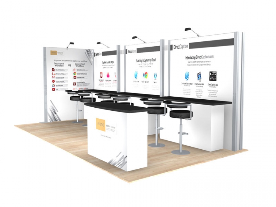 10x20 Turn-Key Trade Show Booth Design #1306